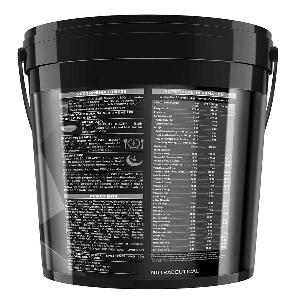 Incredible Bulk 5kg Extreme Weight Gainer, Prescription at Rs 3570